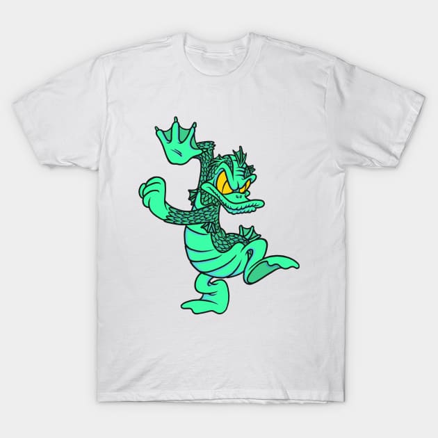 DONALD FROM THE BLACK LAGOON T-Shirt by TheCosmicTradingPost